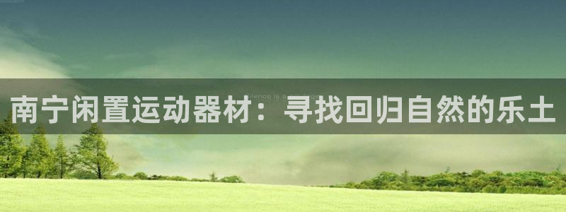 xk星空体育官网下载平台假的吗是真的吗吗：南宁闲置运