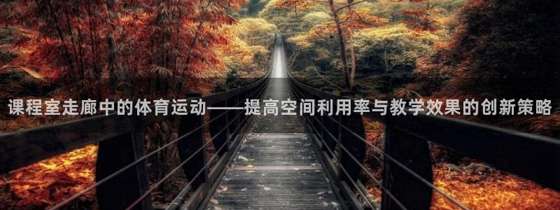 k1体育app下载：课程室走廊中的体育运动——提高空间利用率与教学效果的创新策略
